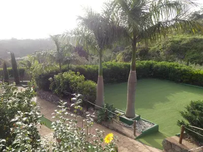 Jardín al aire libre en Holiday Home El Brezal