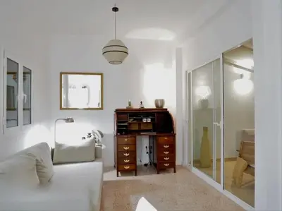 Cama o camas de una habitación en Ático La Isleta