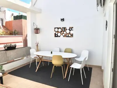Zona de estar de Ático La Isleta