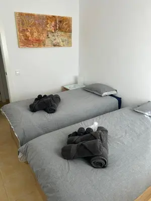 Cama o camas de una habitación en Casa Mediterraneo - Triplex - Bahia Meloneras