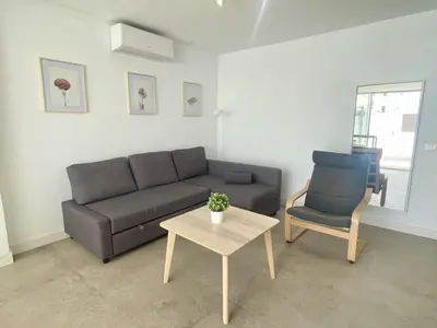 Zona de estar de Hachi Place Bungalow