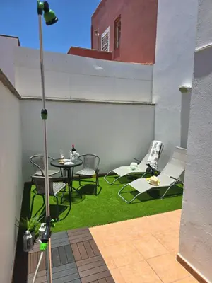 Un patio o zona al aire libre en The White Village