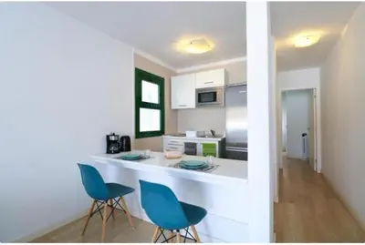Una cocina o zona de cocina en Vista Alegre