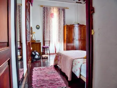 Cama o camas de una habitación en Casa Verde de Guía