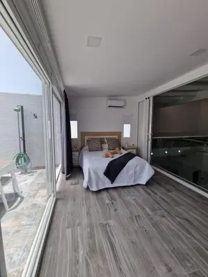 Cama o camas de una habitación en Alojamientos Agaete Pueblo Nº14