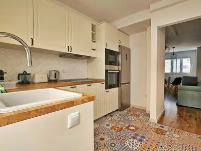 Una cocina o zona de cocina en Dúplex Hoya del Viejo