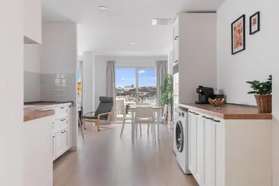 Una cocina o zona de cocina en Home2Book Design Attic City&Beach Views Las Palmas