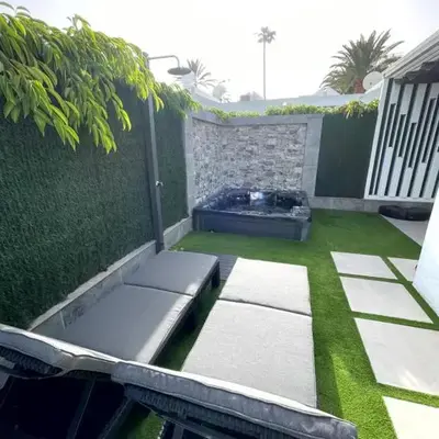 SerenArty Bungalow Beach Flor con jacuzzi