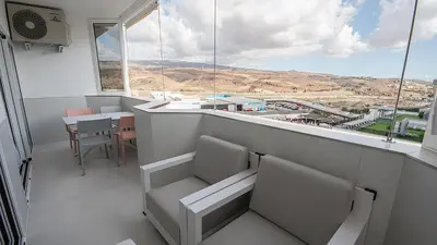 Zona de estar de Atlantic Coast 'Princely' Apartment - Playa Del Inglés