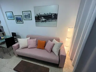 Zona de estar de Sunny Garden&Playa Apartment - Playa Del Inglés