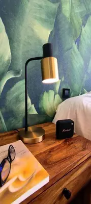 Cama o camas de una habitación en Casa Las Plataneras