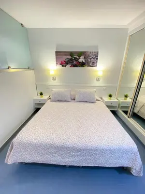 Cama o camas de una habitación en Canopael