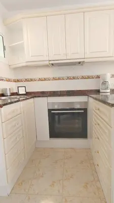Una cocina o zona de cocina en Apartment with stunning view Maspalomas Dunes