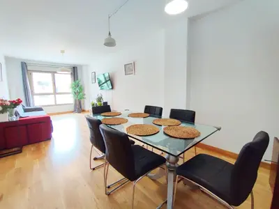 Zona de estar de Sunshine Apartment