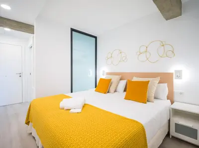 Cama o camas de una habitación en Castle Views By CanariasGetaway