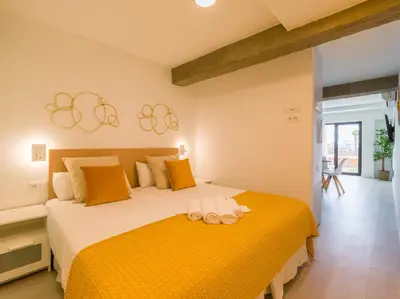 Cama o camas de una habitación en Castle Views By CanariasGetaway