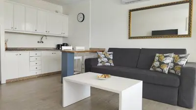 Una cocina o zona de cocina en Cozy Apartment Yumbo Center