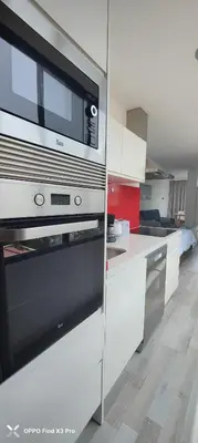Una cocina o zona de cocina en Sunrise Apartamentos
