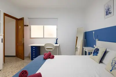 Cama o camas de una habitación en SG La Jara Beach