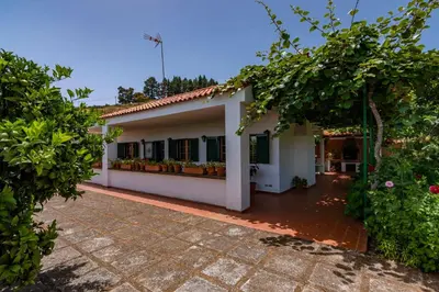 Jardín al aire libre en La Casita de Don Enrique