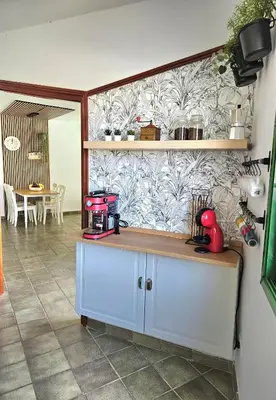 Una cocina o zona de cocina en La Villa del Valle