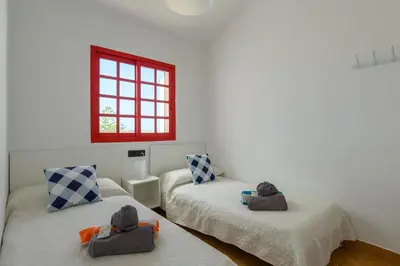 Cama o camas de una habitación en Casa Chivo