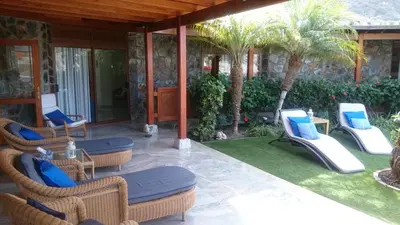 Jardín al aire libre en Villa Luxe Tauro Mogan