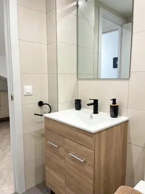 Un baño de Beautiful apartment near the sea in Arguineguín