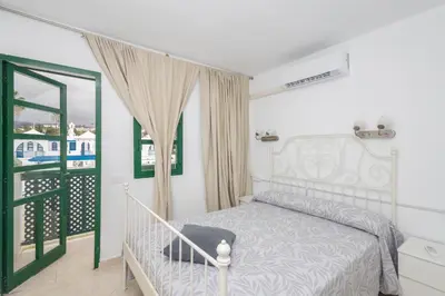 Cama o camas de una habitación en Maspalomas Duplex - Private Terrace