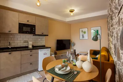 Una cocina o zona de cocina en Casa Emblemática La Alameda