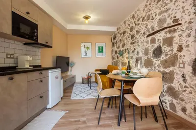 Una cocina o zona de cocina en Casa Emblemática La Alameda