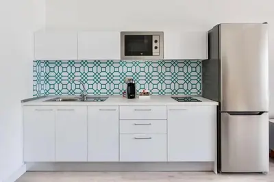 Una cocina o zona de cocina en Residencial Las Casas