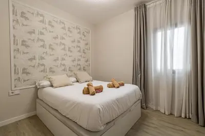 Cama o camas de una habitación en Harbor & Sea View Agaete