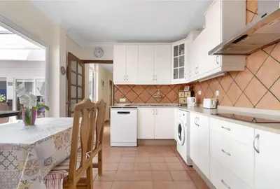 Una cocina o zona de cocina en Casa Paca Maspalomas
