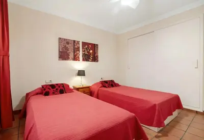 Cama o camas de una habitación en Casa Paca Maspalomas
