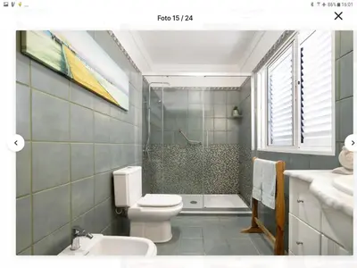 Un baño de Casa Paca Maspalomas