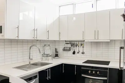 Una cocina o zona de cocina en Lux 2BR Maspalomas Pool Terrace