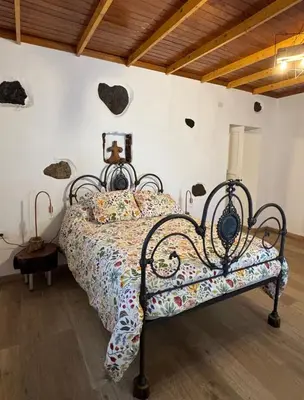 Cama o camas de una habitación en Taknara Rural