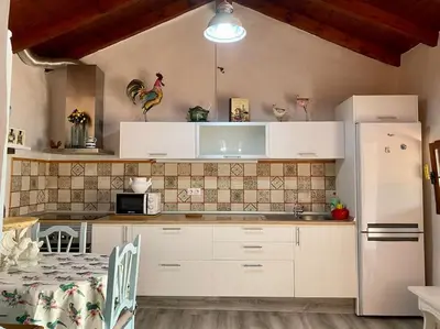 Una cocina o zona de cocina en Casa Abuelitilla