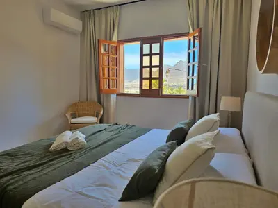 Cama o camas de una habitación en Villa de PepeyLola