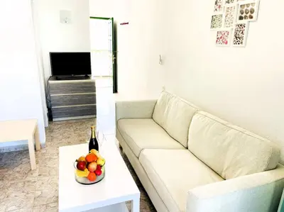 Zona de estar de Sol y Dunas Mar Apartment