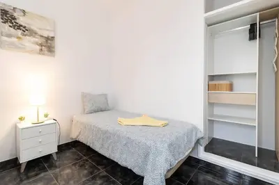 Cama o camas de una habitación en Casa Guaiza Gran Canaria