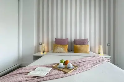Cama o camas de una habitación en Ramblas Dreams