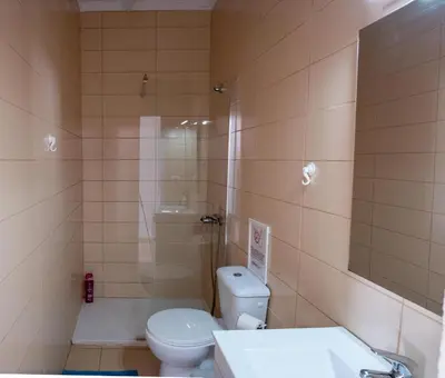 Un baño de Apartamento en Las Palmas cerca de Vegueta con vistas