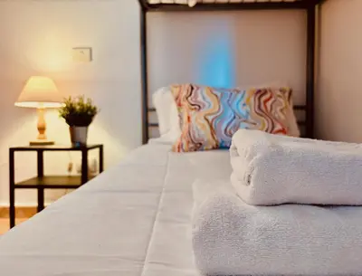 Cama o camas de una habitación en Click&Guest - Great View Burrero Beach