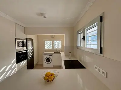 Una cocina o zona de cocina en Las Nasas, Vistas al Mar, 2 dormitorios