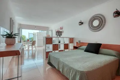 Zona de estar de Studio de Luxe San Agustín
