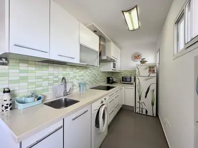 Una cocina o zona de cocina en Brisa marina & relax