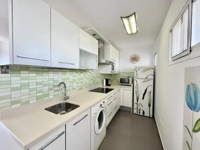 Una cocina o zona de cocina en Brisa marina & relax