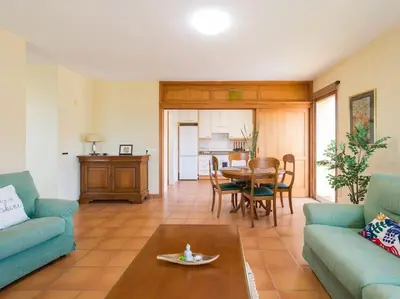 Zona de estar de Ático Rural VistaTeide